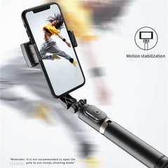 Mobile Video stabilizer Bluetooth selfie stick tripod Gimbal Stabilizer