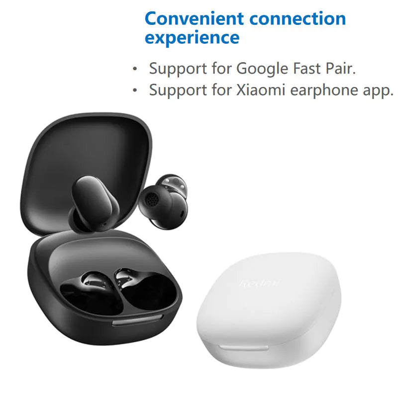 Global Version Redmi buds 6 Play Earphone AI noise cancellation for calls 10mm Dynamic Driver Bluetooth 5.4 TWS Headphone