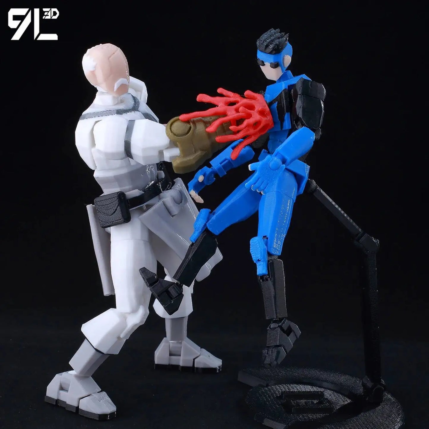 9L3D Printed Invincible Boy Lucky13 Dummy13 Conquer LEX Allen Superheroes Anime Toys Action Figures Mannequin Model Ornaments