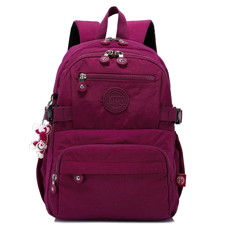TEGAOTE Large Nylon Waterproof Backpack Travel Rucksack for Women School Bags Mochilas Mujer Kids Girls 2026