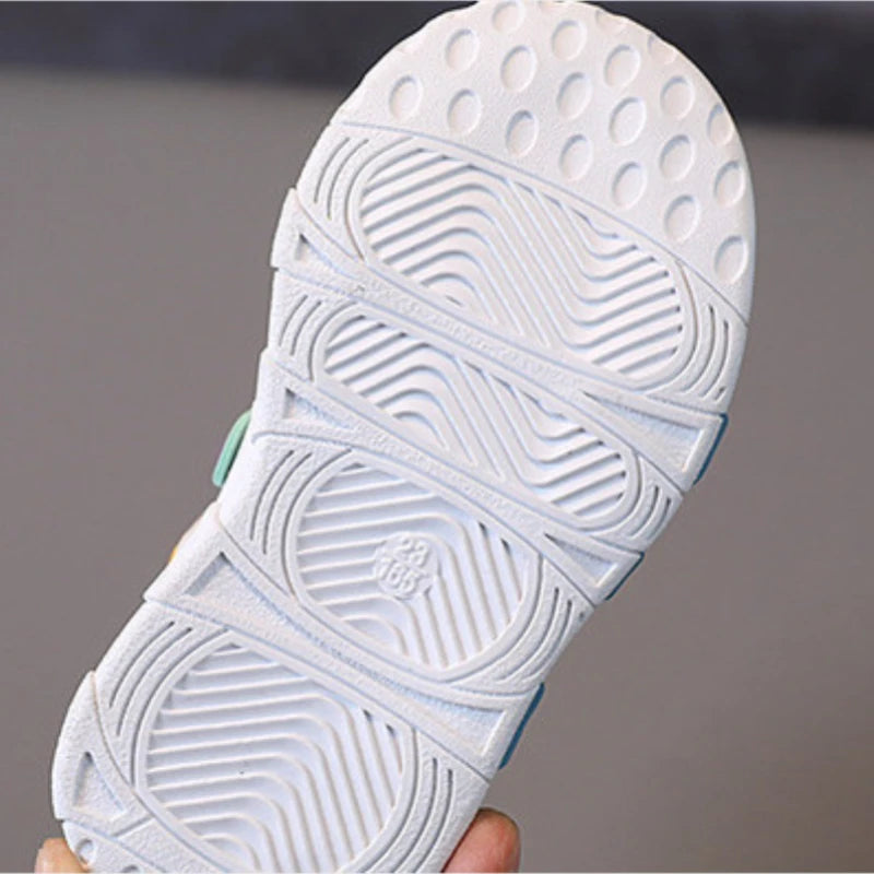 Children Sports Shoes Infant Soft-soled Toddler Shoes Fall Girls Baby Breathable