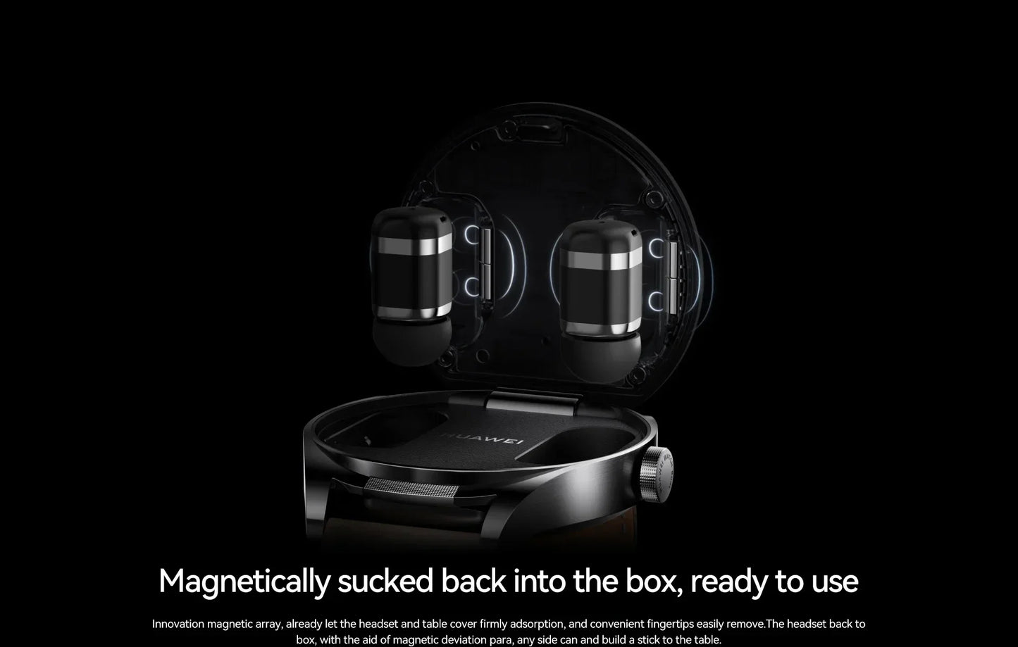 Huawei WATCH Buds Headphone  Two-in-One Smart Watch Noise Reduction Call Blood Oxygen Heart Rate Monitoring