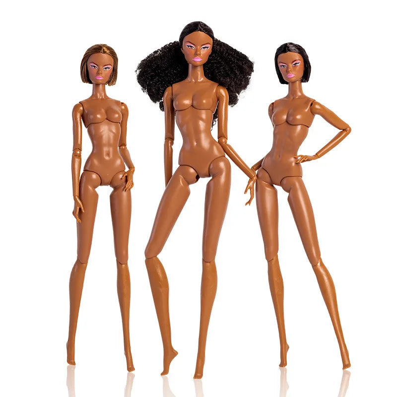 32cm European Supermodel Nude Doll Toy Original Unique Design Full Series Figure 1/6 Joint Multi Color Skin Exquisite Makeup Toy