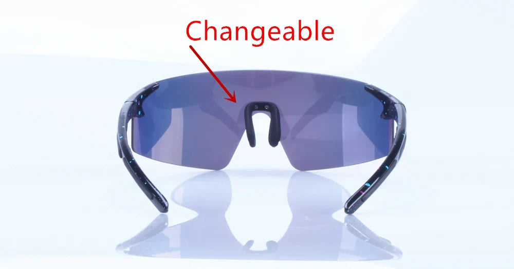 NRC Cycling Sunglasses 1lens UV400 TR90 Sports Bicycle Glasses MTB Mountain Bike Fishing Hiking Riding Eyewear for Men Women