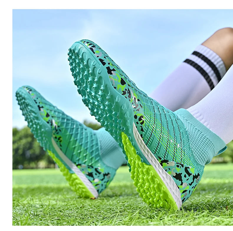 Outdoor Soccer Shoes Men Professional Training Football Boots