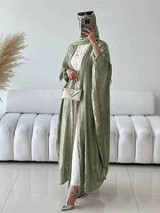 Kimono Batwing Abaya Dubai Luxury Kaftan Islam Muslim Modest Dress for Women