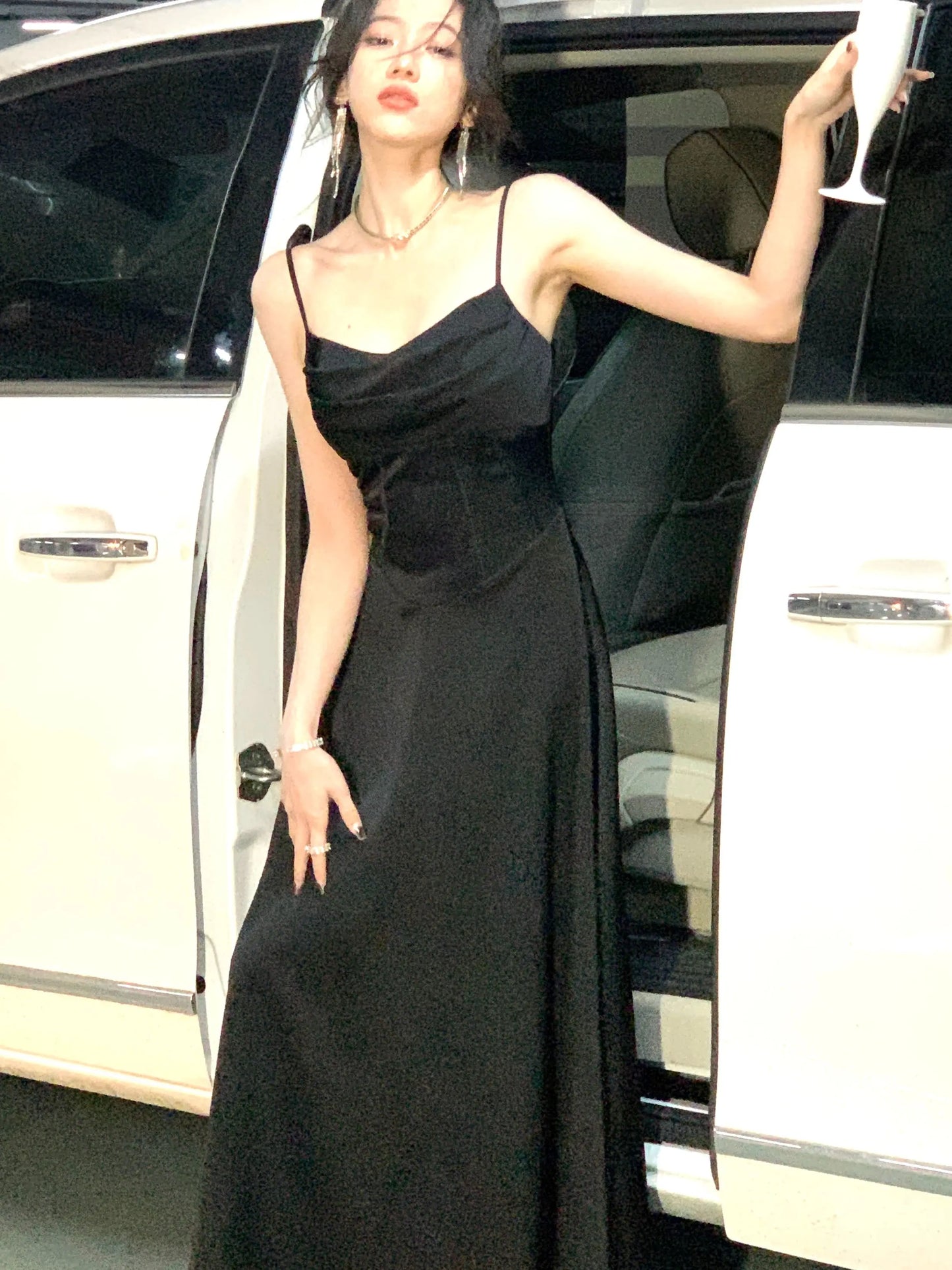 Formal attire Dresses: Elegant Midi Dresses Wedding Evening Birthday Clothes
