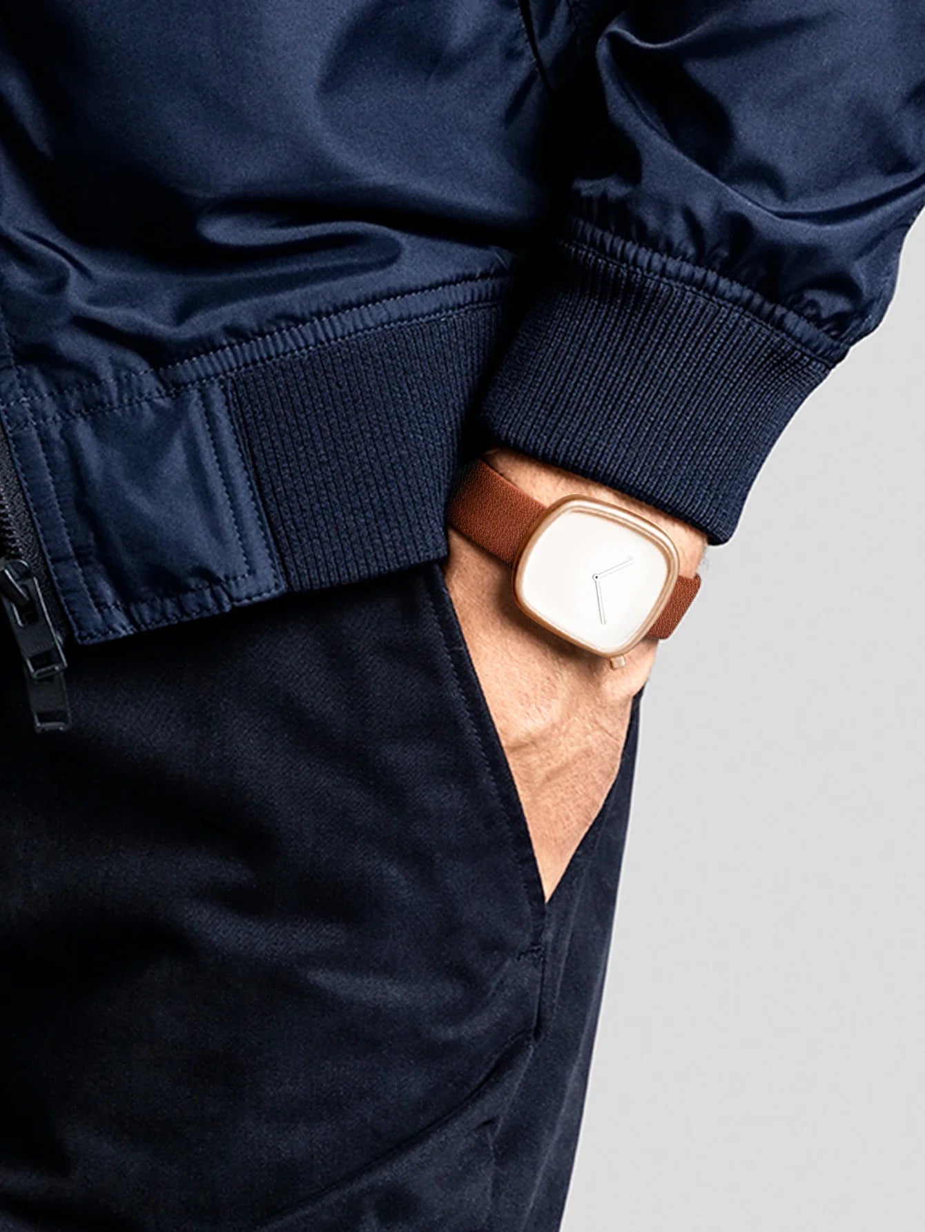 TOMI Watch Minimalist Men's Square Fashion Ultra thin Watch Minimalist Women's High Quality Elegant Quartz Watch Clock Gift