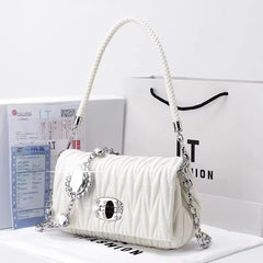 Women Bags Luxury Designer Purses And Handbags Rhinestone Chain Flap