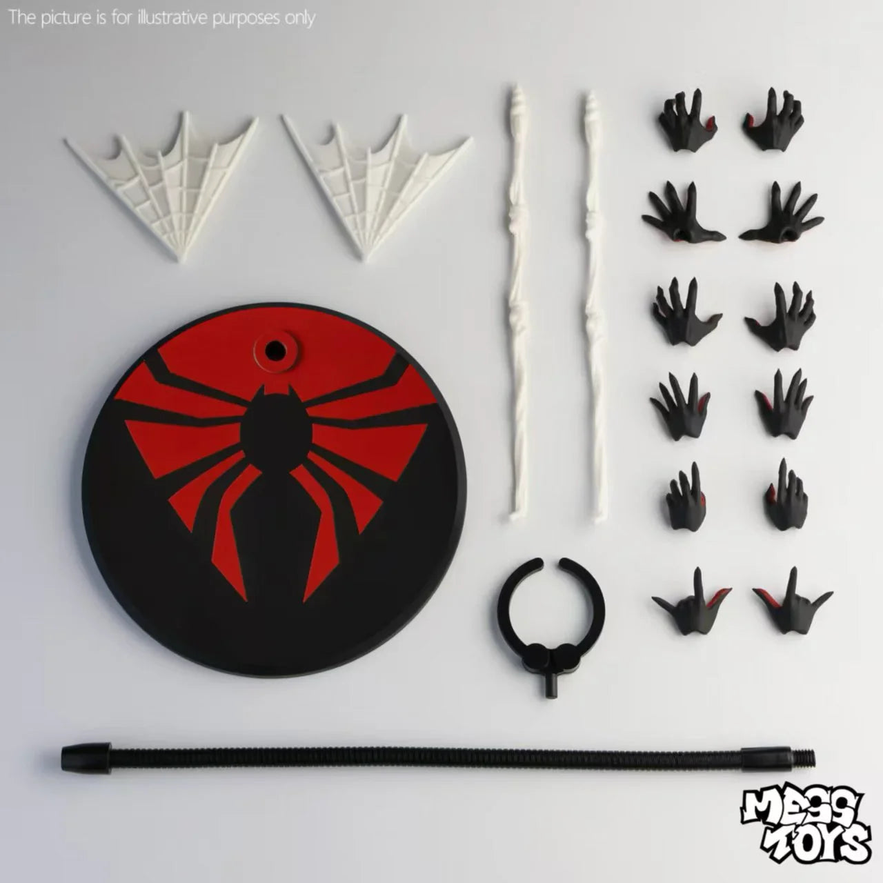 In Stock MessToys Superior Spiderman Figure Mess Toys Superior Spider Man Action Figure CT Toys Figurine Statue Model Gifts Toys