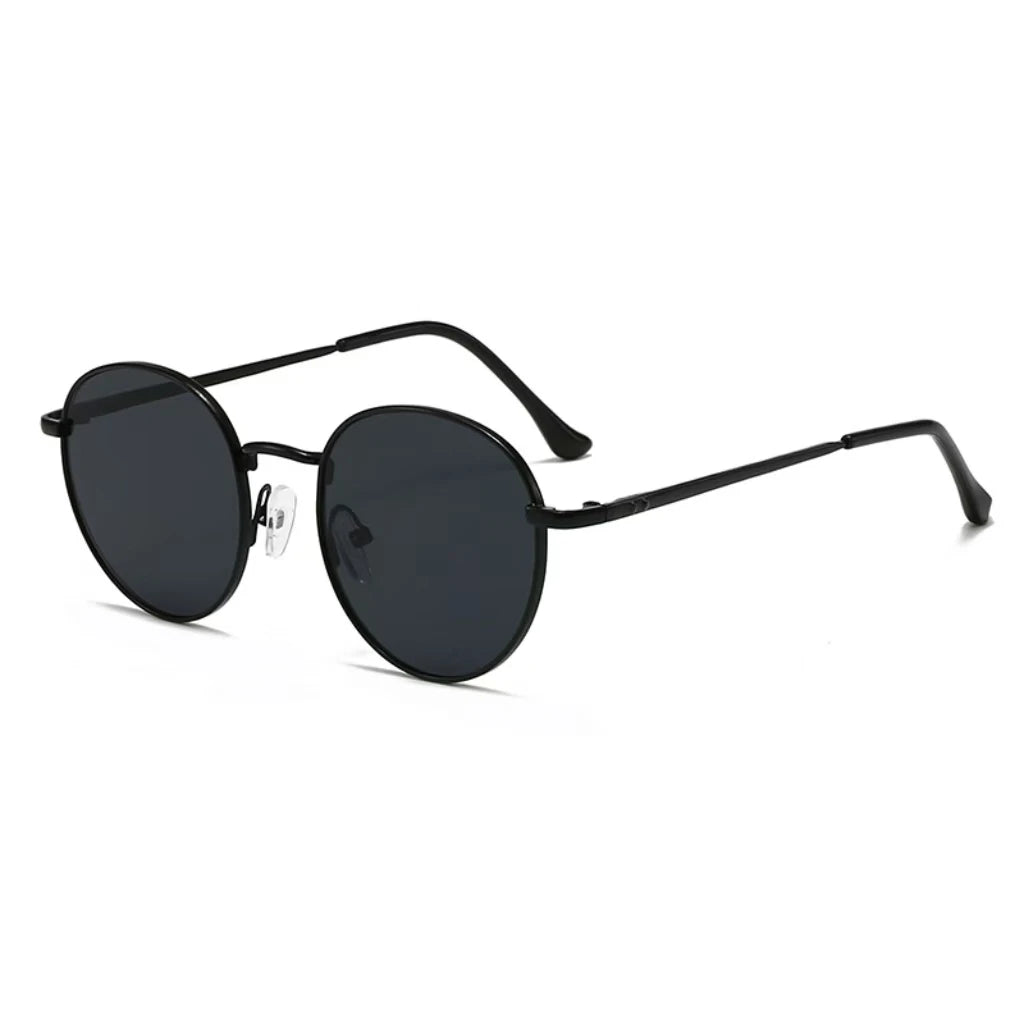 New Fashion Round Women Sunglasses Brand Designer Vintage Men Glasses Metal Frame Eyewear UV400 Gafas De Sol Mujer