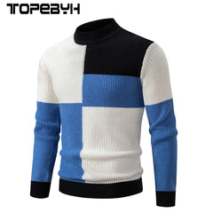 Men's New Autumn and Winter Casual Warm Neck Sweater