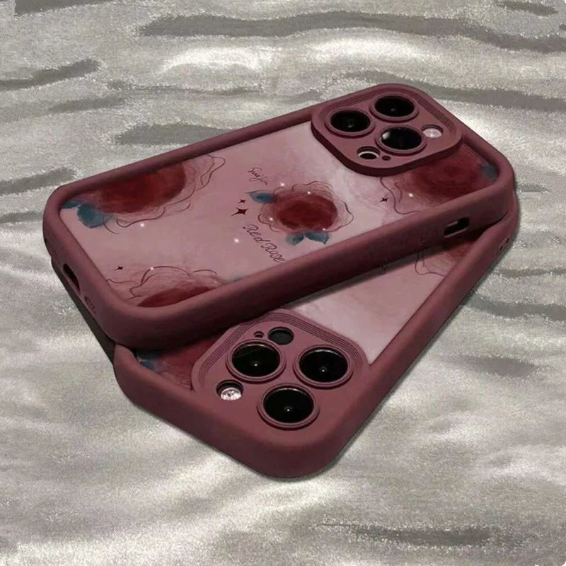 Phone Case For iPhone 15 Pro Case iPhone 11 13 12 14 16 Pro Max XR XS X 7 8 Plus Shockproof Cover