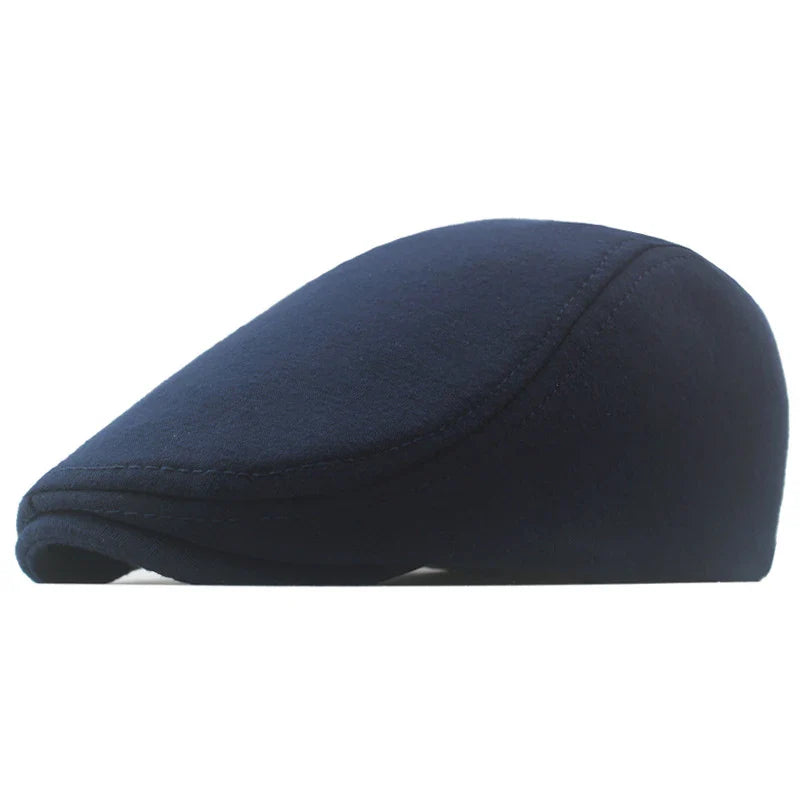 Corduroy Men Hats For Male Retro Berets Seasons Casual Flat Cap Fashion Dad Hats Unisex Bonnet Gorros Hombre Retro Artist Hat