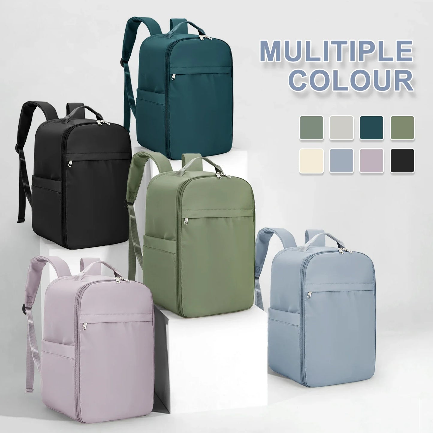 Easyjet Cabin Bag 45x36x20 Backpack, Travel Backpack Woman Ryanair with Aeroplane Backpack Hand Luggage Laptop Man Daypack