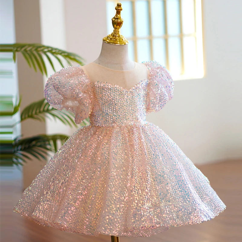 Luxury Birthday Party Dress for Slim Girls Formal Evening Prom Dresses