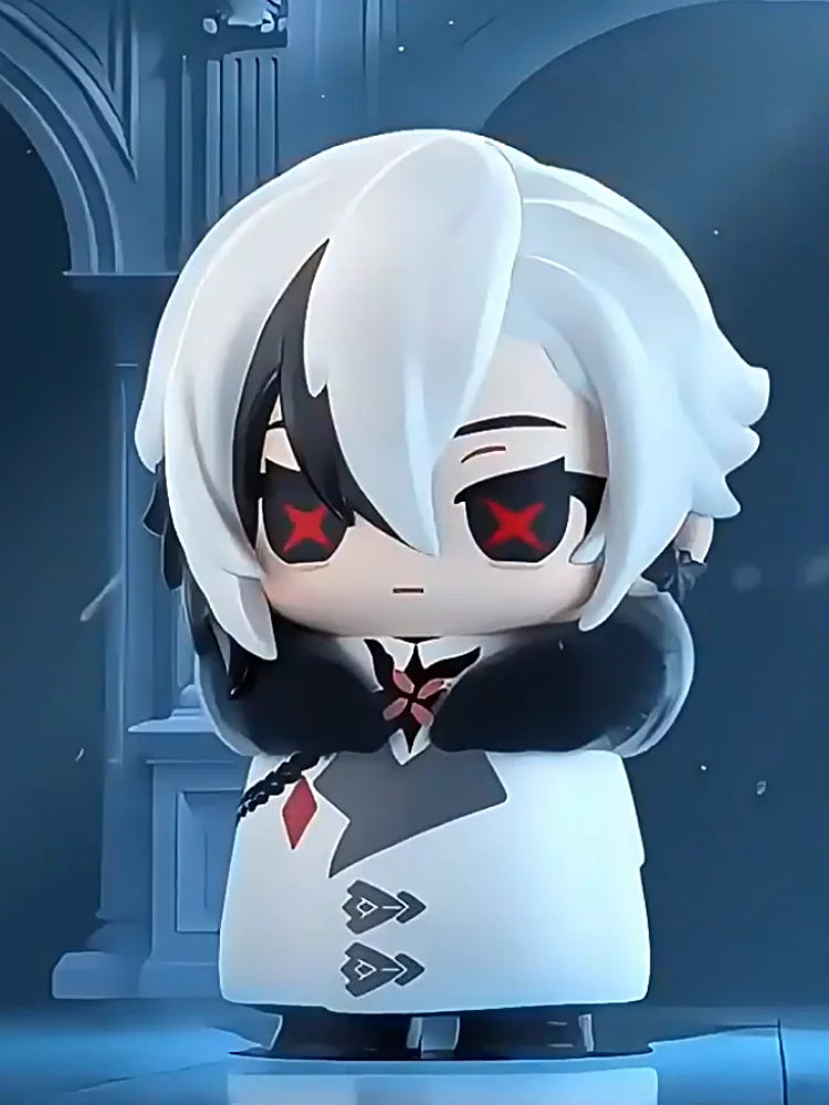 Genuine Suplay Genshin Fatui Harbinger Blind Box Mihoyo Game Anime Figure Collectibles Merchandise Mystery Box Gifts Ornaments