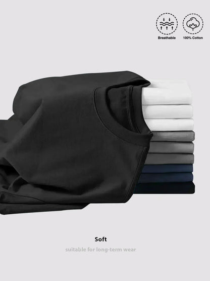 Men's Saints Tears Graphic T-Shirt Heavyweight 180gsm Cotton Streetwear Tee Relaxed Fit Crewneck Shirt for Hip-Hop Church Events