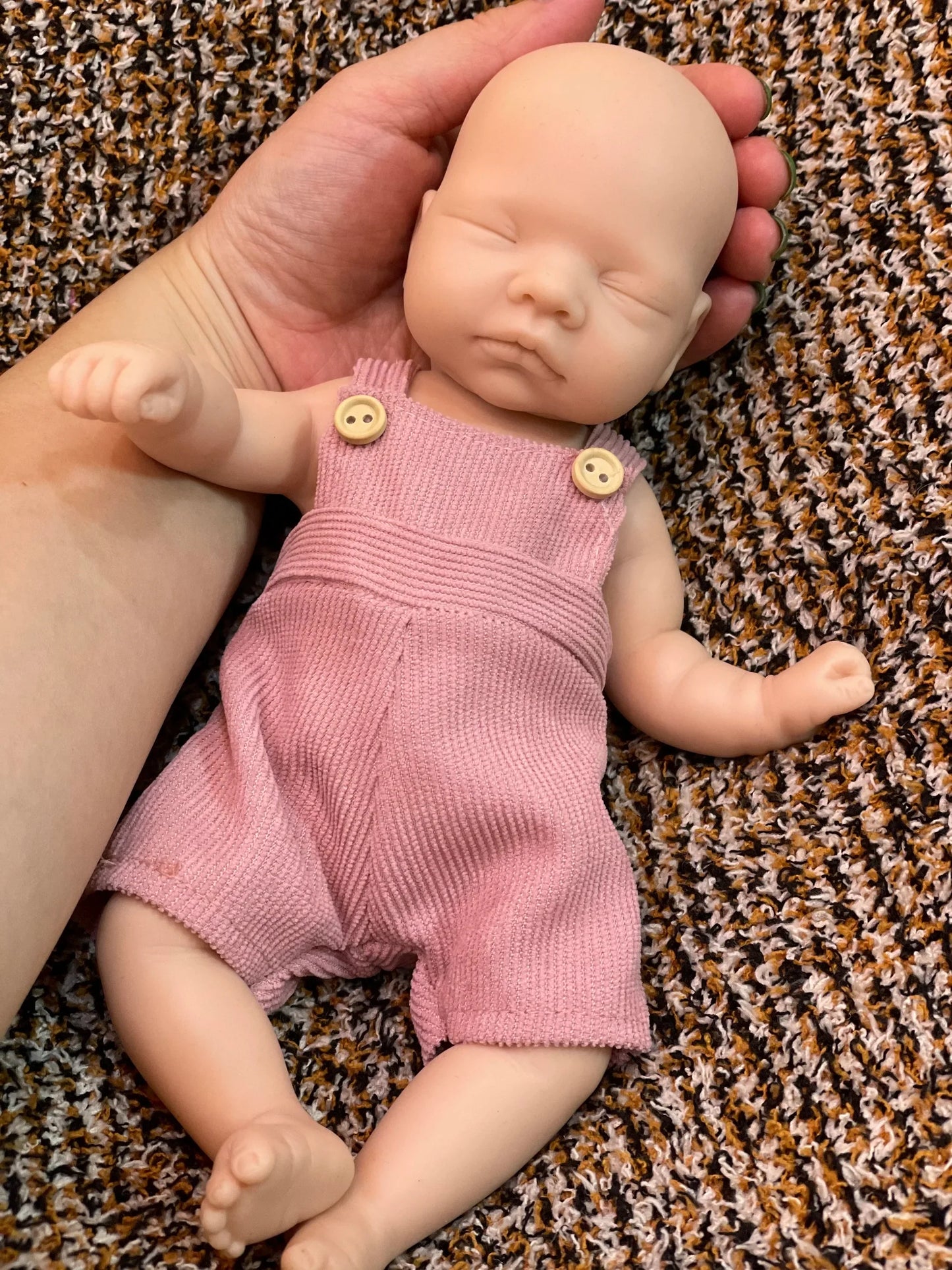 25CM Unpainted Silicone Girls Whole Body Soft Solid Silicone 8 Styles Newborn Baby Dolls Toys For Gifts Reborn Corpo De Silicone