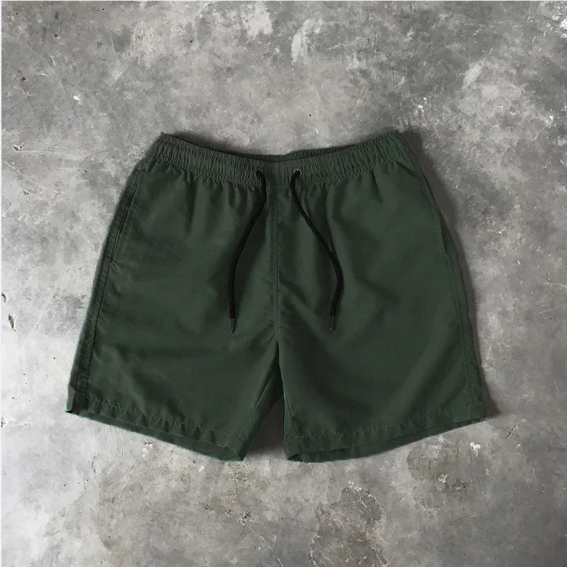2026 Summer Men's Swimwear Swim Shorts Trunks Beach Board Shorts Swimming Pants Mens Running Sports Surffing Shorts Male M-5XL