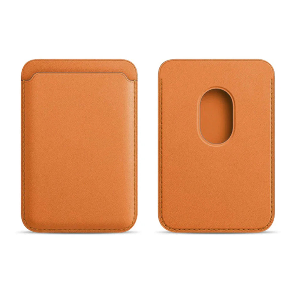 For Magsafe Wallet Card Holder Case For Apple iPhone 17 16 15 14 13 12 Pro Max Magnetic Leather Bag Adsorption Cover Accessory