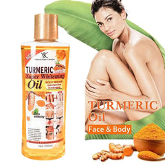 200ml Turmeric Oil Essential Oil Ginger Deep Hydration Moisturizer Nourishing Smoothing Face Serum Oil Moisturizer Skin Care