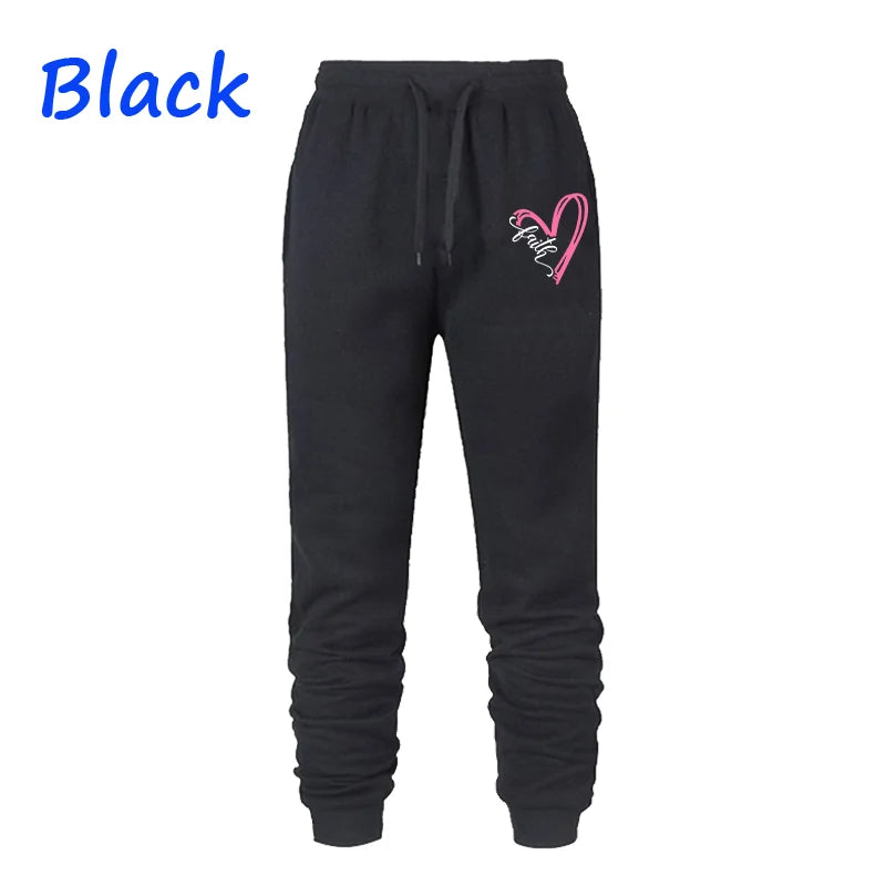 Printed Sweatpants for Women Long Pants Jogger Trousers Women