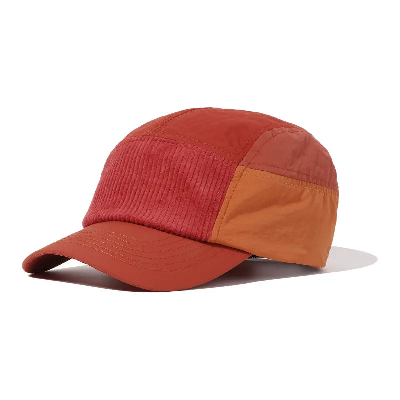 Men Women Baseball Cap Trucker 5 Panel Hat Unstructured Snapback Lightweight All Sports for Running Hiking Tennis