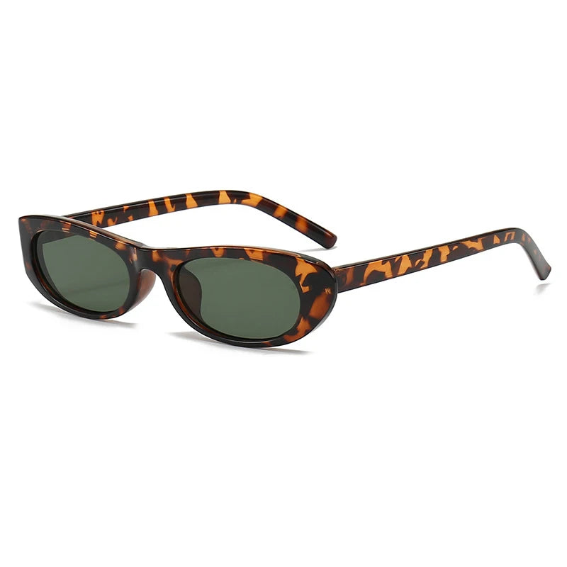 Sunglasses Black Small Frame Fashion Brand Trendy Points Sun Glasses