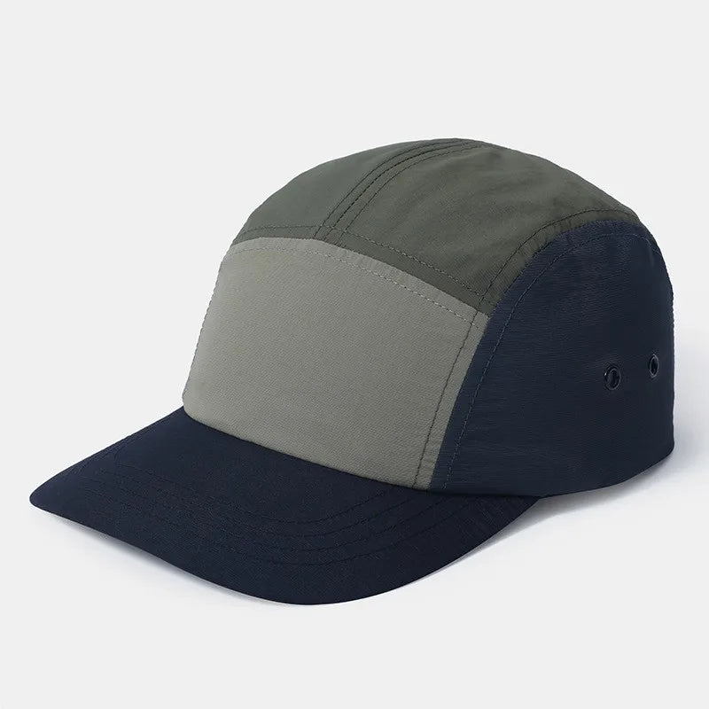 Men Women Baseball Cap Trucker 5 Panel Hat Unstructured Snapback Lightweight All Sports for Running Hiking Tennis
