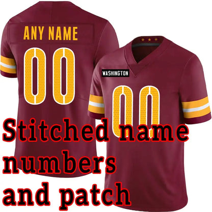 Stitched Football Jersey Custom Jacksonville,Miami,Minnesota,New England,New Orleans,San Francisco,Seattle,Tampa Bay,Tennessee,W