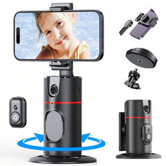 Auto Tracking Phone Holder Remote Moving Tripod