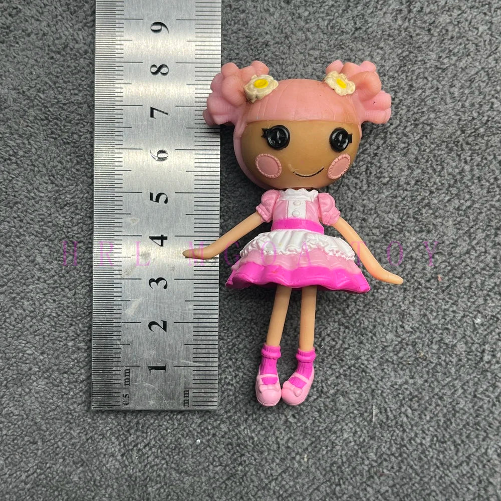 Original 8-10cm Lalaloopsy  Little Sister Multi-style Dolls PVC Girls' Holiday Gift Collection Toys