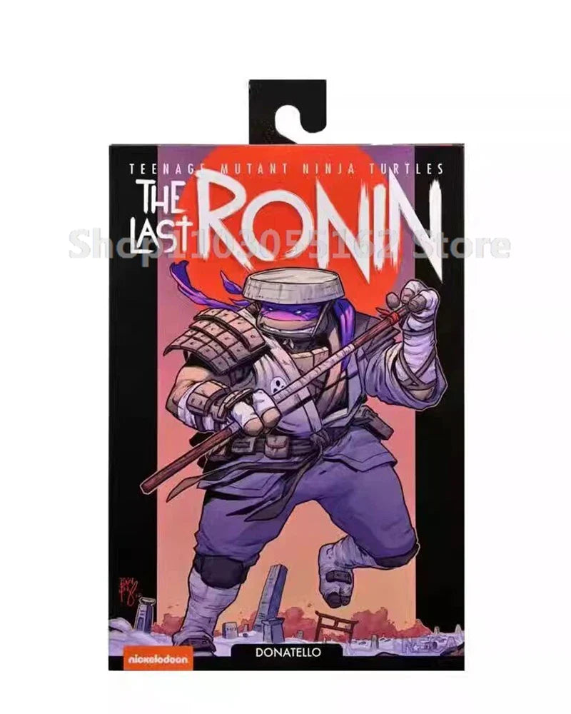 NECA The Last Ronin Leonardo Raphael Donatello Splinter Casey Jones Michelangelo Battle Damaged Action Figure TMNT Toys