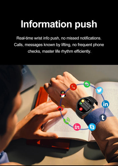 2025 New Watch 4 Pro NFC GPS Smart Watch Men 1.53-inch AMOLED Display 100+ Sports Modes Bluetooth Call High-end Smartwatch Man