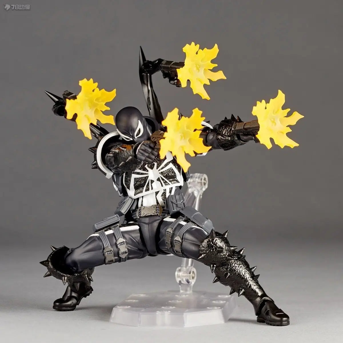 2024 Agent Venom Action Figure CT Version Kaiyodo Anime Figurine Marvel PVC Movable Collection Eugene Thompson Ko Model Toy Gfit