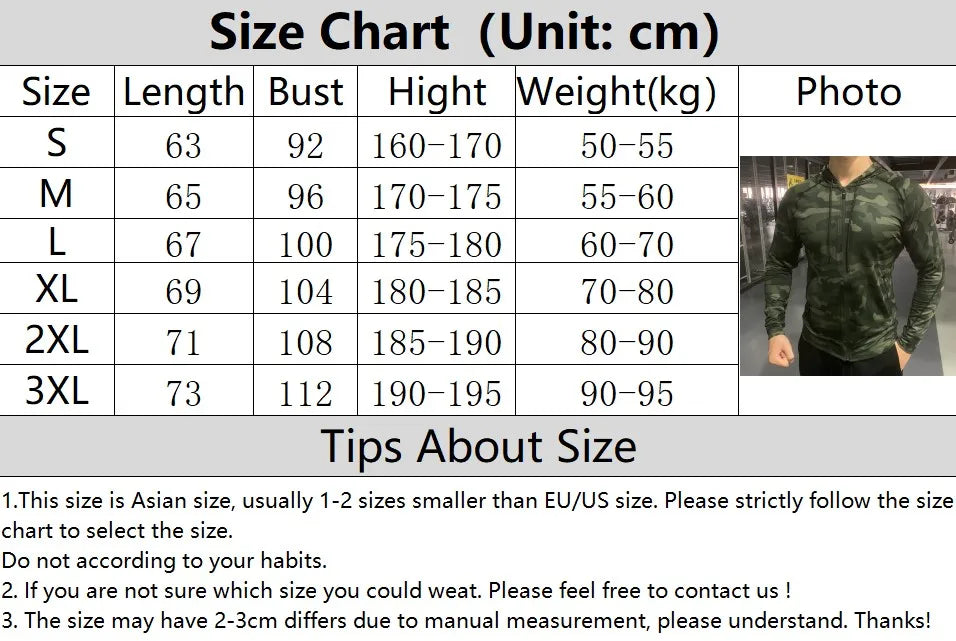 Men Outdoor Sports Jackets Hoodies Quick Dry Fit Long Sleeve Tops with Hood Male
