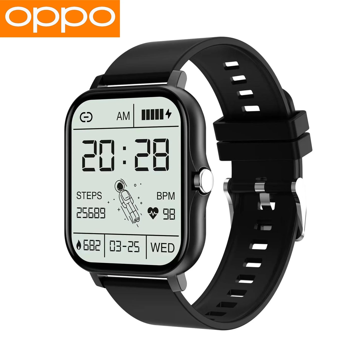 OPPO Hot Selling New Smart Watch For Men Women Newest Sport SmartWatch Faces Bluetooth Call Sports Fitness Phones Android iOS