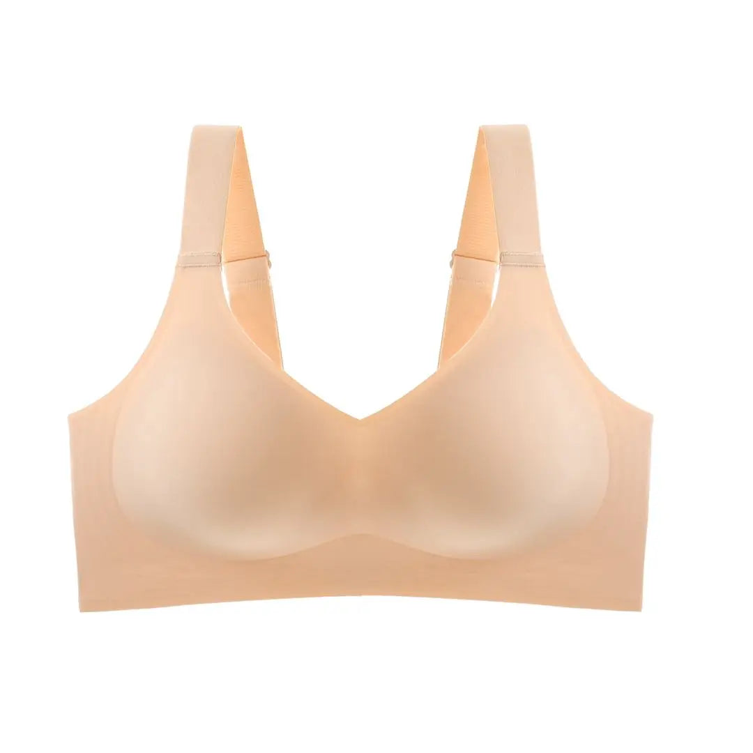 Back Large Size Soft Support Push-up Bra For Women, Seamless