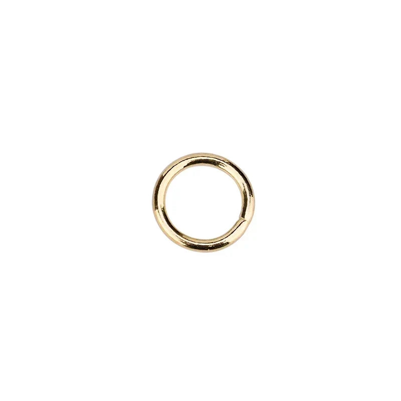 10PCS 925 Sterling Silver Accessories Open Ring Connection Ring Open Ring, hand-made diy bracelet necklace live closed ring