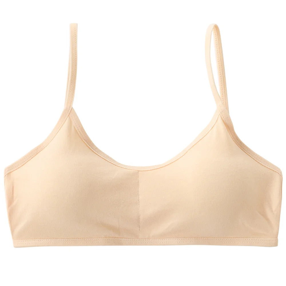 Girls Underwear Without Steel Rings Thin Cotton And Sports Bra