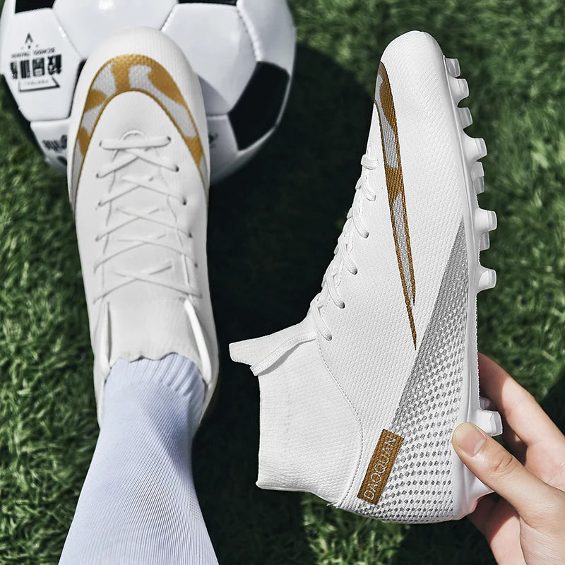 Men's Quality Football Boots Assassin Chuteira Campo TF/AG Football Shoes Futsal