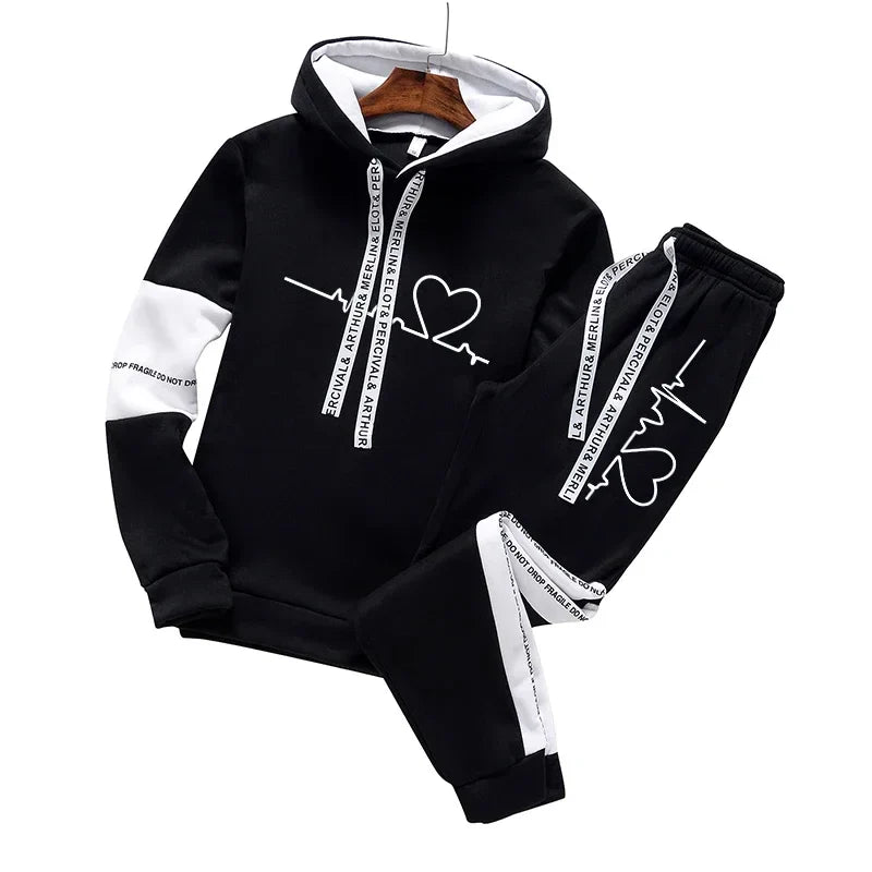 Hoodies Sportswear Sweatshirts for Men Comfortable Autumn Winter Sports Casual Fashion Versatile Sweatpants Daily Dressing Men's