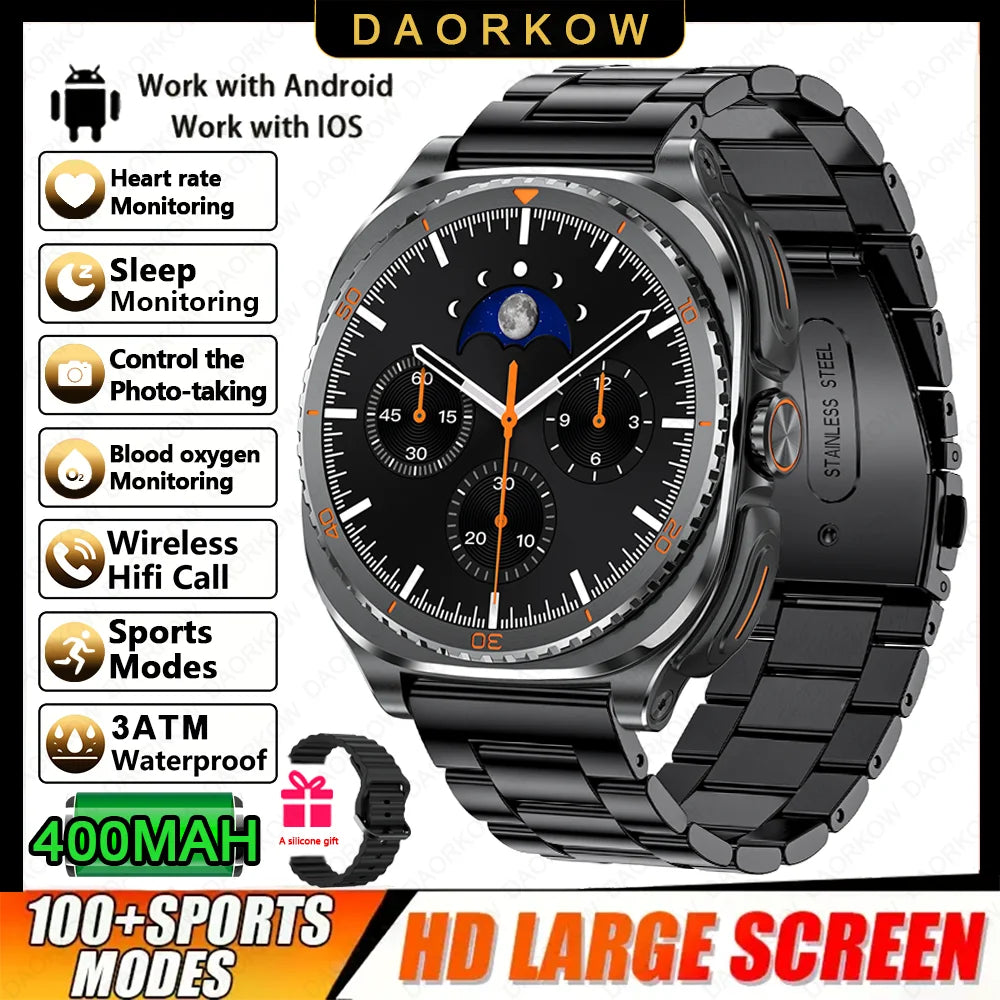 2025 New 2 in 1 Smart Watch With Earbuds Smartwatch 400MAH TWS Bluetooth Earphone Heart Rate Blood Oxygen Monitor Sports Watch