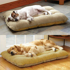 Soft Warm Pet Dog Mats Mattress 2 Side Available Washable The Bed For Large Dogs