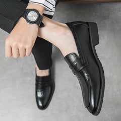 Men Shoes Casual Luxury Brand Formal Mens Loafers Moccasins Italian Fashion