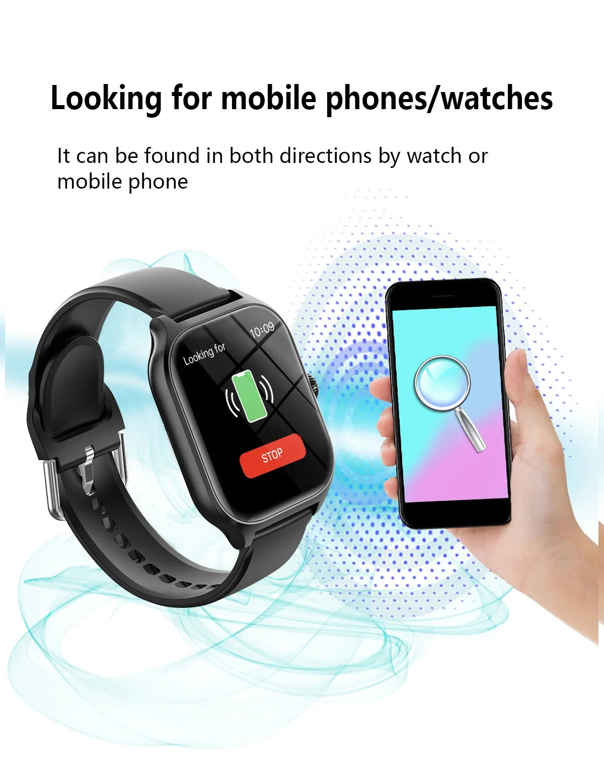 2024 Bluetooth Answer Call Smart Watch Men 1.73 inch Full Touch Fitness Tracker Waterproof Sport Smartwatch Women PK GTS4 Pro