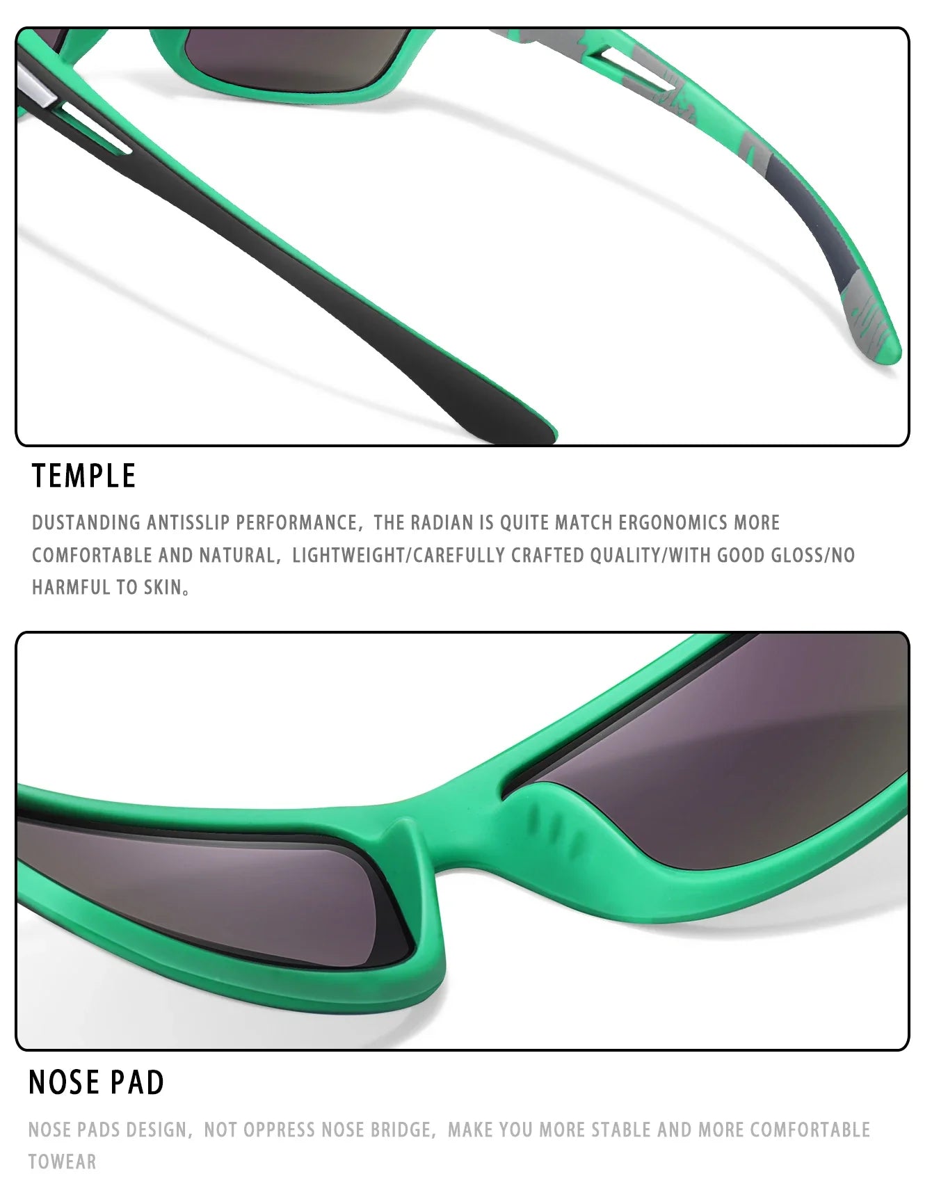 Polarized Fishing Sunglasses Female Male Outdoor Sports Driving Hiking Goggles Road Cycling Anti-glare UV400 Eyewear