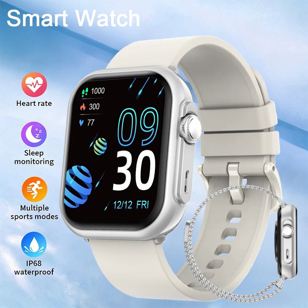 Viiray Smart Watch with 1000mAh Battery & 100-Day Long Battery Life, 110+ Sports Modes, Heart Rate & Sleep Monitor for Men Women