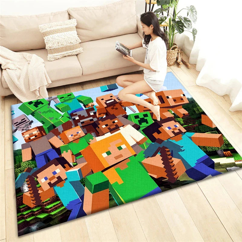 National game Carpet for Children,Living Room Bedroom Floor Mat Kitchen Mat